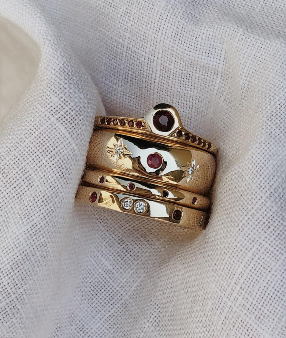 Two by Two ring II - RUUSK