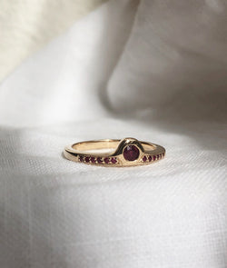 Ruby Mini Luna Rising Ring