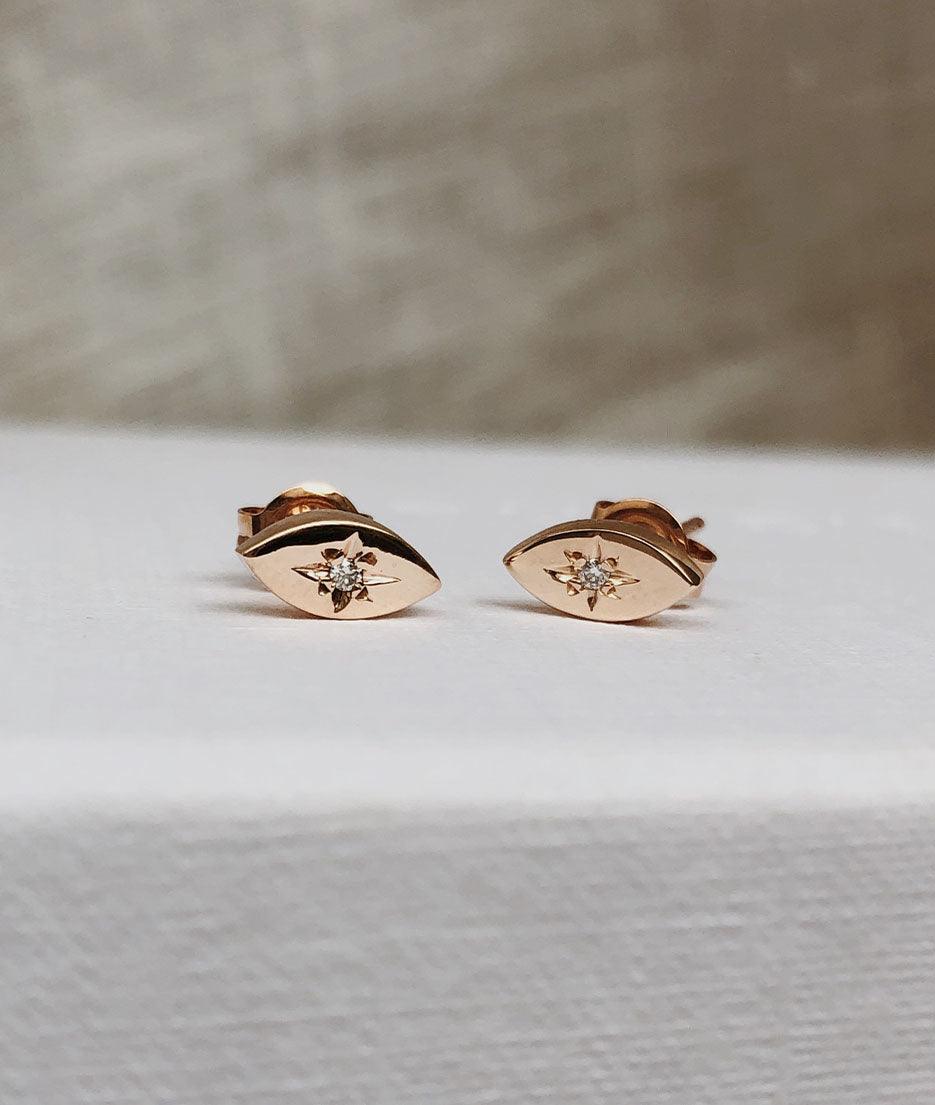Star-dust Stud earrings - RUUSK