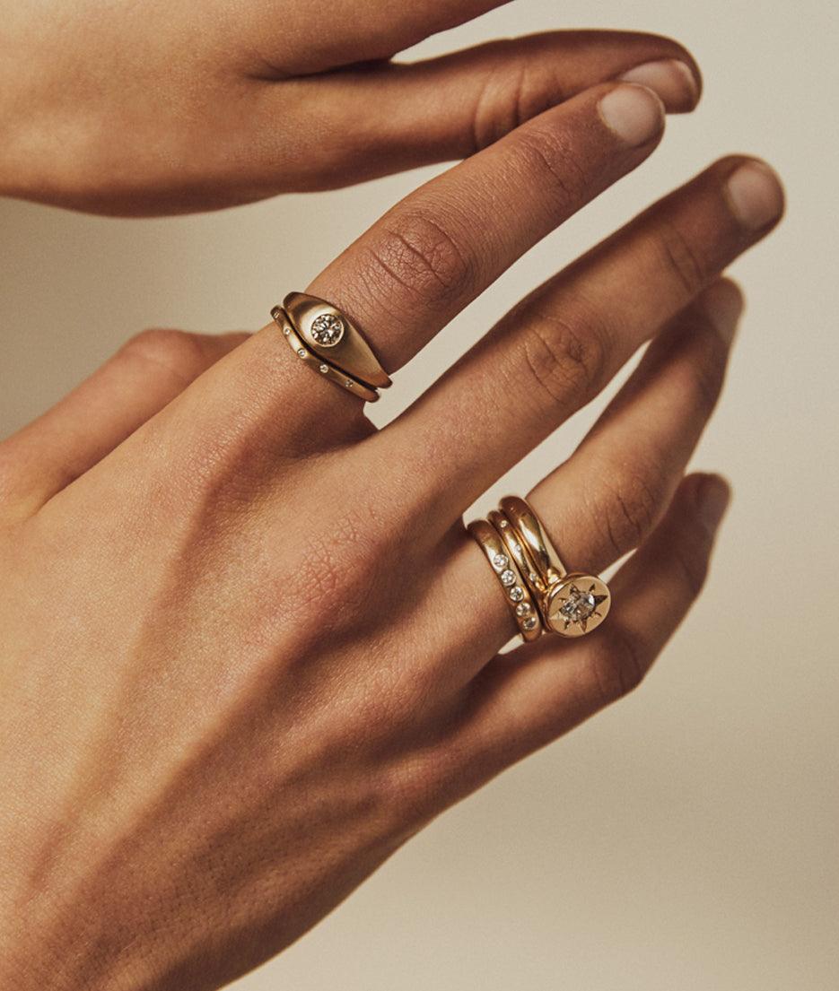 Moons Thin Organic ring - RUUSK