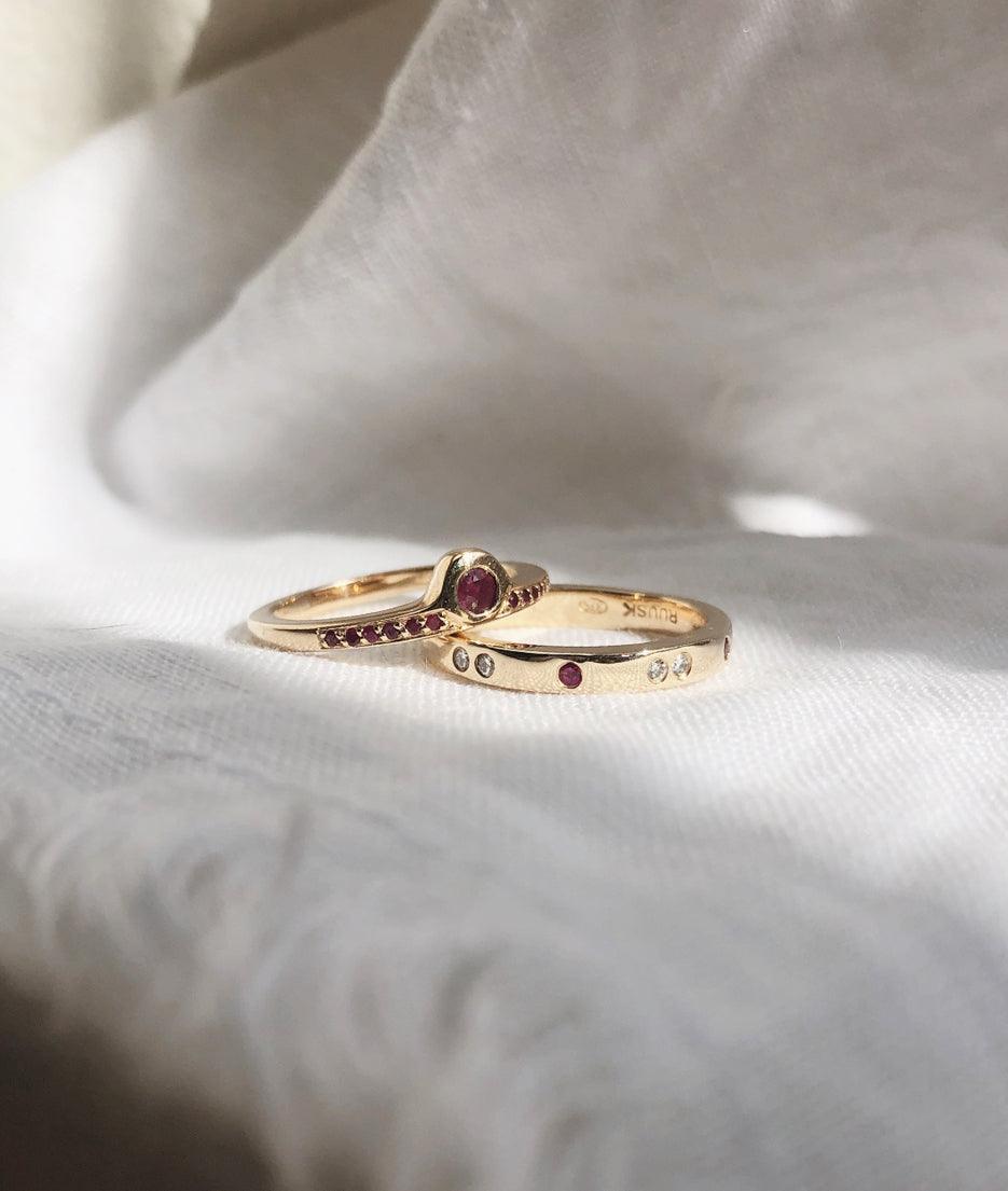 Two by Two ring II - RUUSK