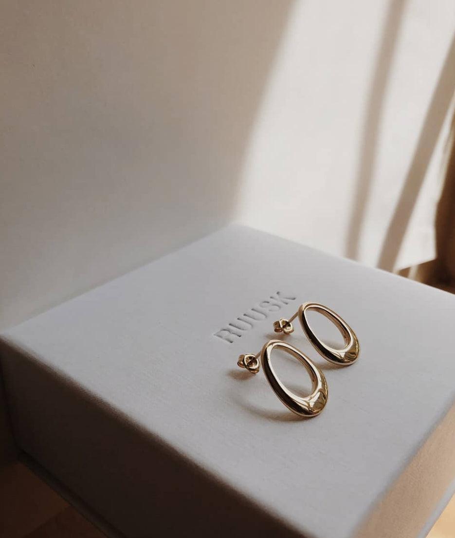 Small Organic earrings - RUUSK